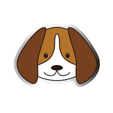 마이펫 아크릴 휴대폰 스마트톡, 3 비글, 1개