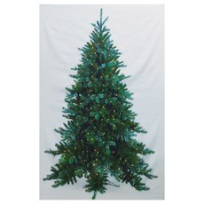 케이홈 크리스마스 벽트리 4 + 앵두전구 웜화이트 + 가랜더 1 세트, 혼합색상