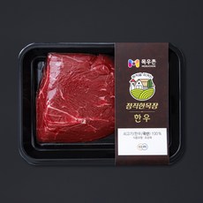 목우촌 한우 정직한목장 사태 덩어리 1등급 (냉장), 300g, 1개