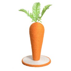  리온 고양이 당근 기둥 보드 스크래쳐 L SI202, 오렌지, 1개 