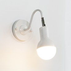 Saetbyeol House Amy 第一名壁燈, 白色