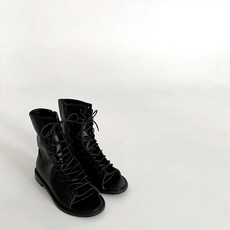 오픈토앵클부츠