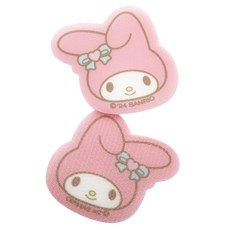 beautyhome 三麗鷗角色髮型固定貼 2入, 1個, 美樂蒂