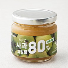 잇츠잼 사과 80% 과일잼, 200g, 1개