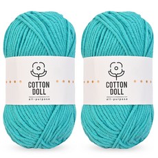 니뜨 코튼돌 뜨개실 50g