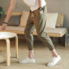 남성용 알럽홈 썸머 하렘 캐주얼팬츠