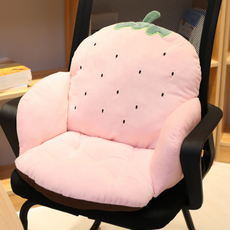 딸기등받이쿠션