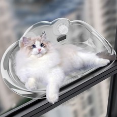 DING DONG PET 貓壁掛式肥皂吊床, 1個, 透明