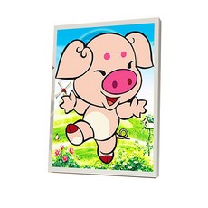 보석십자수돼지