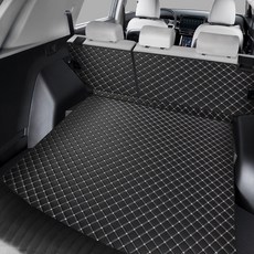 지엠지모터스 토레스 전용 차박매트 퀼팅 풀세트, 블랙, 쌍용 토레스 T5 (상단 일체형)