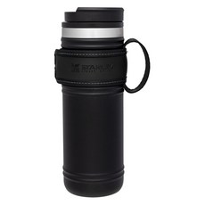 STANLEY 傳奇系列 QUADVAC 真空手提不鏽鋼杯, 黑色, 473ml, 1個