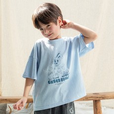 베베쥬 아동용 헬로버니 티셔츠