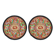 뜨개질컵받침완성품