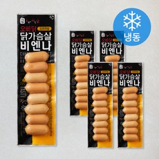 오빠닭 닭가슴살 비엔나 오리지널 (냉동), 64g, 5개