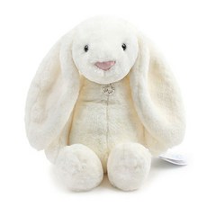 마이 러블리 샤샤 토끼 인형, 30cm, 아이보리 - 토끼인형