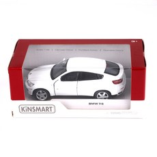 킨스마트 BMW X6 자동차 KT5336, 화이트, 1개