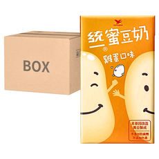 統一 蜜豆奶 雞蛋口味, 250ml, 120入