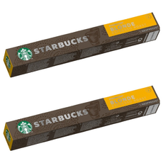 STARBUCKS 星巴克 黃金烘焙咖啡膠囊 Nespresso咖啡機專用, 5.3g, 10顆, 2盒