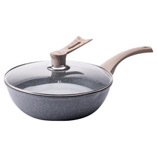 鍋寶 cook power 熔岩厚釜鑄造不沾炒鍋 AI-5302, 七層強化材質, 導磁複合金鍋底, 30cm, 1個
