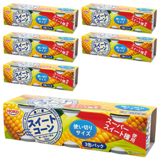 HOKO 寶幸 超甜玉米罐 3入組, 使用超級甜玉米品種, 100g, 6罐