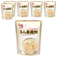 韓味不二 高麗人蔘雞粥, 280g, 隔水加熱即食, 韓國宮廷養身美食, 6包