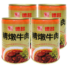 德昌 精燉牛肉罐, 特製台灣風味, 440g, 4罐