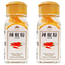 新光洋菜 辣椒粉, 精選朝天椒，辛辣迷人，多用途調味, 27g, 2瓶