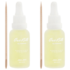 Jello Jello One Kill 可撕式底層凝膠專用去除液 30ml, 2組