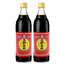 工研 烏酢 600ml - 風味濃醇, 適合煮湯、醃漬、涼拌等各式料理, 2瓶