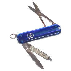VICTORINOX 瑞士維氏 7用盒裝瑞士刀 VICT-0.6223 58mm 透明淺藍色瑞士刀，輕巧便攜, 1支