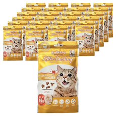 Hulu Cat 卡滋化毛潔牙餅，雞肉口味，四種造型，幫助貓咪化毛，保持口腔清潔, 雞肉, 60g, 24包