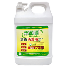 HungindoN 悍菌遁 清香消毒液，3.785公升，殺菌消毒防黴, 3.785L, 1桶