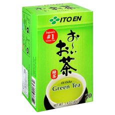 ITO EN 伊藤園 好喝綠茶包, 日本原裝進口, 20茶包, 清新爽口, 辦公室/居家, 2g, 20包, 1盒
