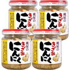 桃屋 大蒜末醬, 保留食材原有風味, 提升料理層次, 菜籽油, 無添加香料, 125g, 4罐