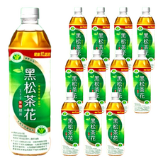 黑松茶花 無糖綠茶 12入, 減少體脂肪形成, 調節血脂, 1.23L, 12瓶