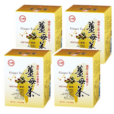 台糖 薑母茶, 選用上等老薑原汁, 即溶, 7 OZ (200g), 20g, 10包, 4盒