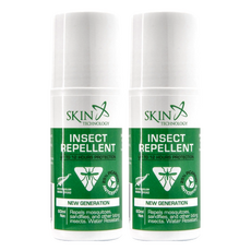 SKIN TECHNOLOGY 瑞斌 12H長效防蚊乳液滾珠瓶，含25%派卡瑞丁 (Picaridin)，60ml，全新一代, 2瓶