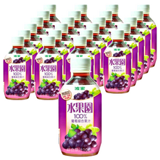 波蜜 水果園 100%葡萄綜合果汁 280ml, 無添加砂糖/色素/防腐劑, 24瓶