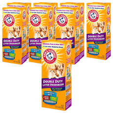 ARM&HAMMER 強效貓砂專用除臭粉 850g, 有效強力除臭 適用於各種類貓砂, 8盒