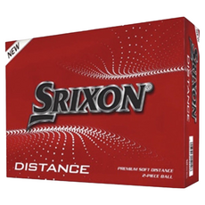 SRIXON Distance 高爾夫球，優質柔軟距離，2層球, 12顆, 1盒