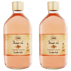 SABON 沐浴油 香蘋薰衣草, 500ml, 2瓶