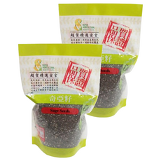 超賀 精選宣言 奇亞籽, 低熱量 食用便捷 吸水性強, 250g, 2包