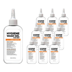 MIP 男性私密清潔凝膠, 200ml, Hygiene Wash Gel for Men, 10瓶