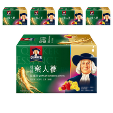 QUAKER 桂格 養氣蜜人蔘滋補液, 6瓶, 60ml, 5盒