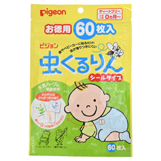 pigeon 貝親 防蚊貼布, 60入, 1包