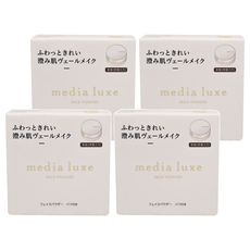 media 媚點 台灣公司貨 輕透柔光蜜粉 14g, 4個