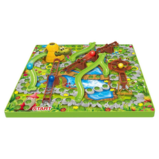 3D蛇棋遊戲 立體迷宮 Set, 兒童桌遊 經典趣味桌遊 親子互動 玩具 蛇棋 4歲+, 1組