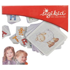 sigikid 益智英文配對遊戲卡 Set 52片, 199-6040556-99-99, 1盒