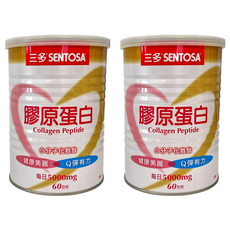 SENTOSA 三多 膠原蛋白，小分子，無糖，無膽固醇，德國GELITA原料, 300g, 2罐
