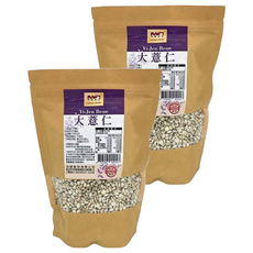 茂喜食品 泰國大薏仁, 400公克, 無添加防腐劑及色素, HACCP及ISO22000認證, 400g, 2包